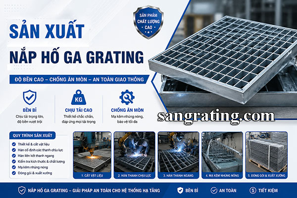 Nắp hố ga grating