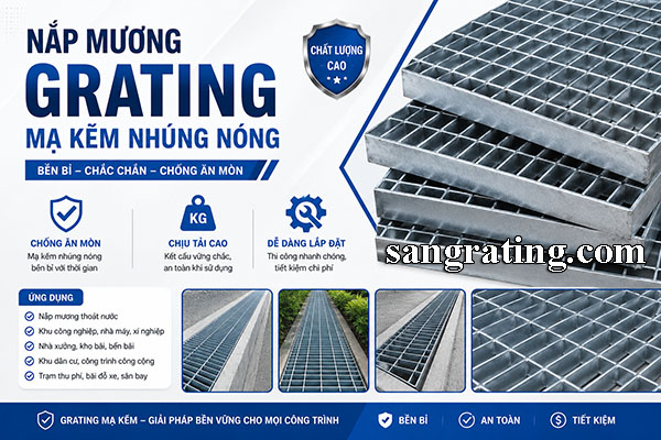 Nắp mương grating